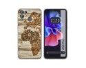 Funda Silicona para Blackview A55 Pro diseño Madera 07 Dibujos