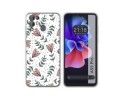 Funda Silicona Transparente para Blackview A55 Pro diseño Flores 01 Dibujos