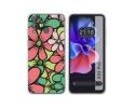 Funda Silicona Transparente para Blackview A55 Pro diseño Flores 02 Dibujos