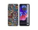 Funda Silicona Transparente para Blackview A55 Pro diseño Flores 04 Dibujos