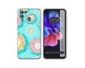 Funda Silicona Transparente para Blackview A55 Pro diseño Flores 05 Dibujos