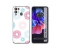 Funda Silicona Transparente para Blackview A55 Pro diseño Flores 06 Dibujos