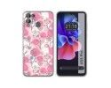 Funda Silicona Transparente para Blackview A55 Pro diseño Flores 07 Dibujos