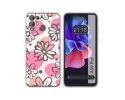 Funda Silicona Transparente para Blackview A55 Pro diseño Flores 09 Dibujos