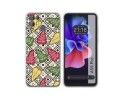 Funda Silicona Transparente para Blackview A55 Pro diseño Flores 11 Dibujos