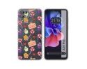 Funda Silicona Transparente para Blackview A55 Pro diseño Dulces 01 Dibujos