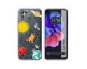Funda Silicona Transparente para Blackview A55 Pro diseño Espacio Dibujos