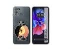 Funda Silicona Transparente para Blackview A55 Pro diseño Hombre Escalada Dibujos