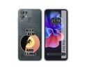 Funda Silicona Transparente para Blackview A55 Pro diseño Mujer Escalada Dibujos