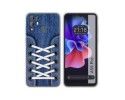 Funda Silicona Transparente para Blackview A55 Pro diseño Zapatillas 01 Dibujos