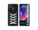 Funda Silicona Transparente para Blackview A55 Pro diseño Zapatillas 02 Dibujos