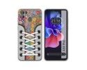 Funda Silicona Transparente para Blackview A55 Pro diseño Zapatillas 05 Dibujos