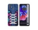Funda Silicona Transparente para Blackview A55 Pro diseño Zapatillas 06 Dibujos