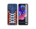 Funda Silicona Transparente para Blackview A55 Pro diseño Zapatillas 11 Dibujos