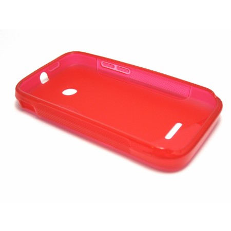 Funda Gel Tpu Huawei Ascend Y210 S Line Color Roja