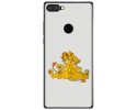 Funda Gel Tpu para Vernee Mix 2 Diseño Leones Dibujos
