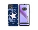 Funda Silicona para Blackview Oscal C60 diseño Camuflaje 03 Dibujos