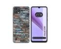 Funda Silicona para Blackview Oscal C60 diseño Ladrillo 05 Dibujos