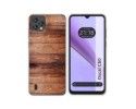 Funda Silicona para Blackview Oscal C60 diseño Madera 02 Dibujos