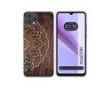 Funda Silicona para Blackview Oscal C60 diseño Madera 06 Dibujos