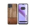 Funda Silicona para Blackview Oscal C60 diseño Madera 09 Dibujos