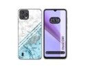 Funda Silicona para Blackview Oscal C60 diseño Mármol 02 Dibujos