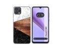 Funda Silicona para Blackview Oscal C60 diseño Mármol 11 Dibujos