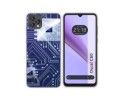 Funda Silicona para Blackview Oscal C60 diseño Circuito Dibujos