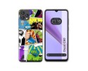 Funda Silicona para Blackview Oscal C60 diseño Comic Dibujos