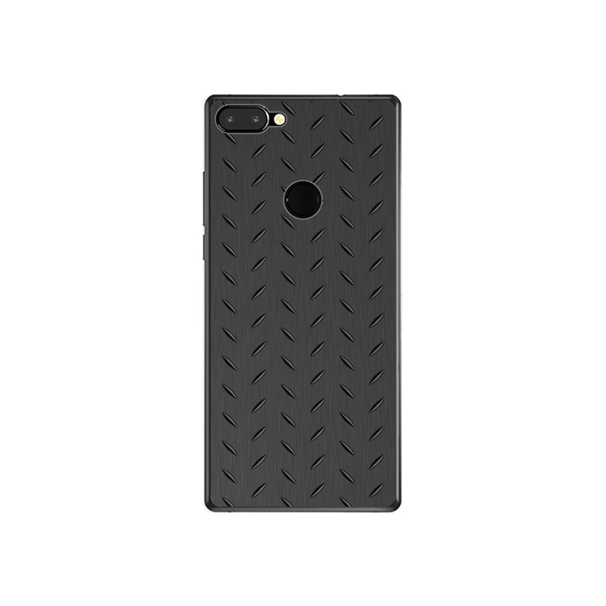 Funda Gel Tpu para Vernee Mix 2 Diseño Metal Dibujos