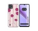 Funda Silicona para Blackview Oscal C60 diseño Flores Vintage Dibujos