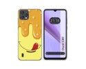 Funda Silicona para Blackview Oscal C60 diseño Helado Vainilla Dibujos