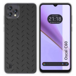 Funda Silicona para Blackview Oscal C60 diseño Metal Dibujos