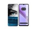 Funda Silicona para Blackview Oscal C60 diseño Ojo Dibujos