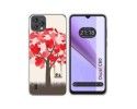 Funda Silicona para Blackview Oscal C60 diseño Pajaritos Dibujos