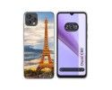 Funda Silicona para Blackview Oscal C60 diseño Paris Dibujos
