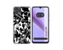 Funda Silicona para Blackview Oscal C60 diseño Snow Camuflaje Dibujos