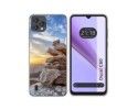 Funda Silicona para Blackview Oscal C60 diseño Sunset Dibujos