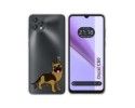 Funda Silicona Transparente para Blackview Oscal C60 diseño Perros 03 Dibujos