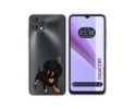 Funda Silicona Transparente para Blackview Oscal C60 diseño Perros 04 Dibujos