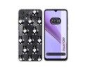 Funda Silicona Transparente para Blackview Oscal C60 diseño Perros 07 Dibujos