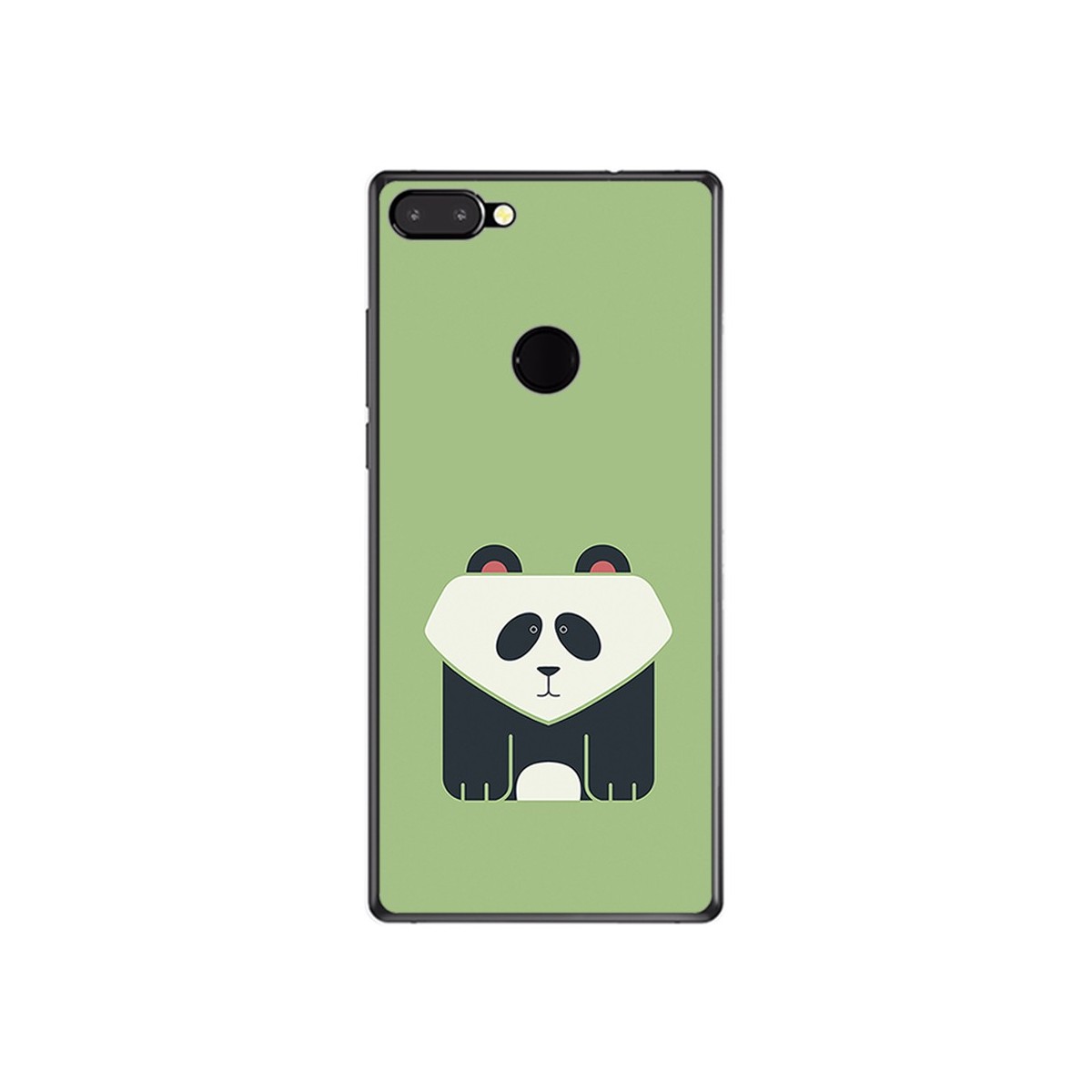 Funda Gel Tpu para Vernee Mix 2 Diseño Panda Dibujos