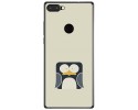 Funda Gel Tpu para Vernee Mix 2 Diseño Pingüino Dibujos