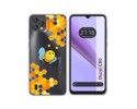 Funda Silicona Transparente para Blackview Oscal C60 diseño Abeja Dibujos