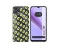 Funda Silicona Transparente para Blackview Oscal C60 diseño Aguacate Dibujos