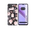 Funda Silicona Transparente para Blackview Oscal C60 diseño Cerdos Dibujos