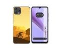Funda Silicona Transparente para Blackview Oscal C60 diseño Ciclista Dibujos