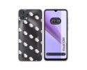 Funda Silicona Transparente para Blackview Oscal C60 diseño Cocos Dibujos