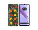 Funda Silicona Transparente para Blackview Oscal C60 diseño Frutas 01 Dibujos