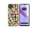 Funda Silicona Transparente para Blackview Oscal C60 diseño Frutas 02 Dibujos